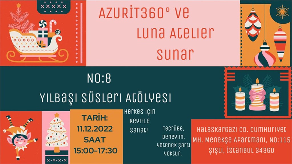 Yılbaşı Süsleri Atölyesi 2023