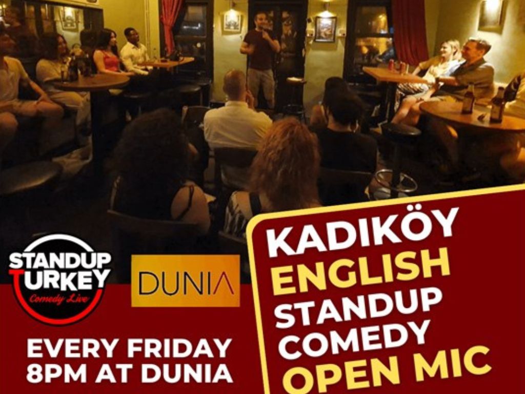 English Stand-Up Comedy Open Mic İstanbul, Türkiye